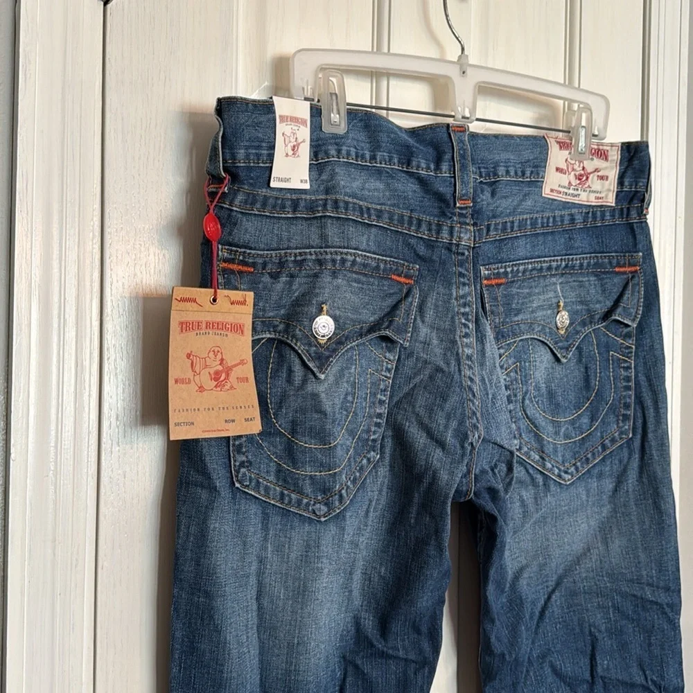 True Religion Straight denim jeans NWT 38